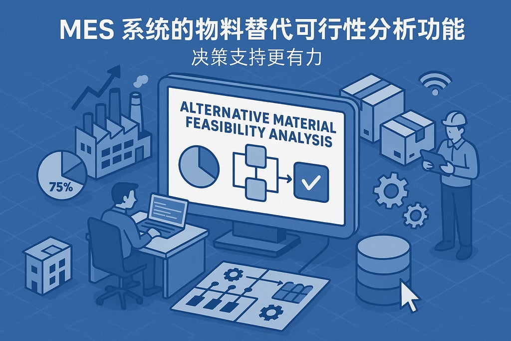 MES 系统的物料替代可行性分析功能，决策支持更有力